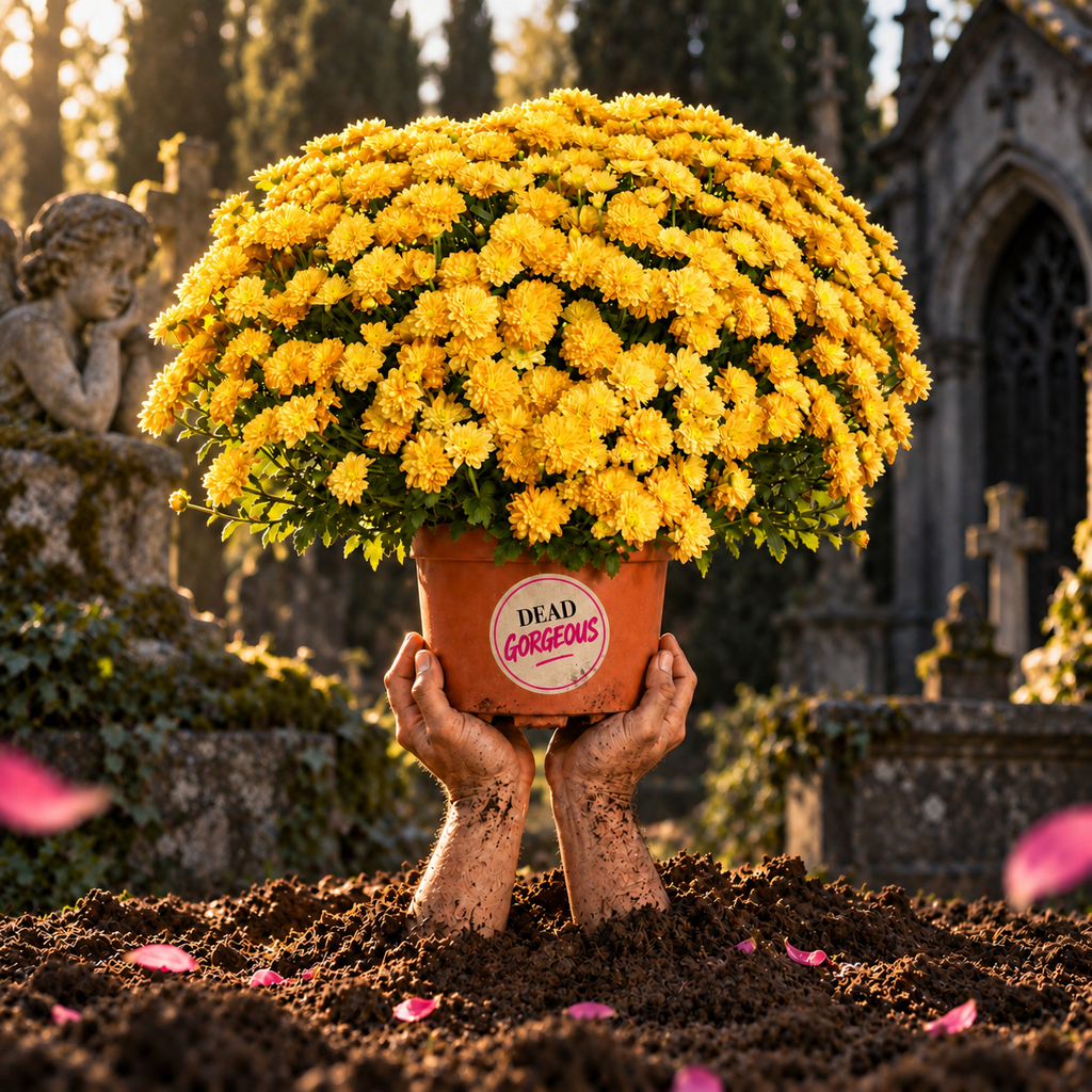 CHRYSANTHEMUMS — YELLOW