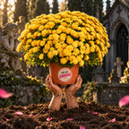 CHRYSANTHEMUMS — YELLOW